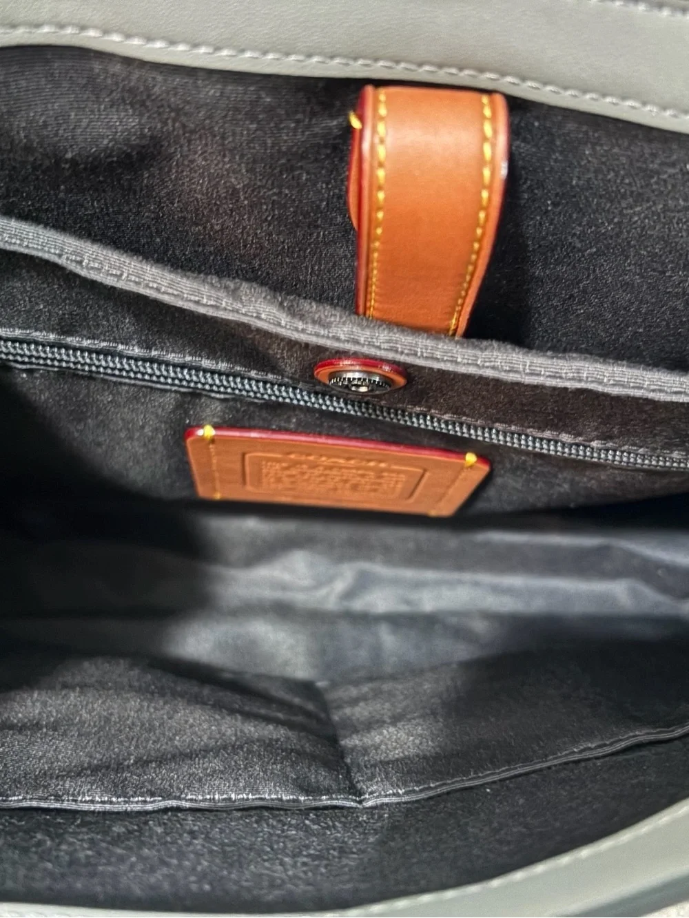 Coach Unisex Signature Briefcase in Grey